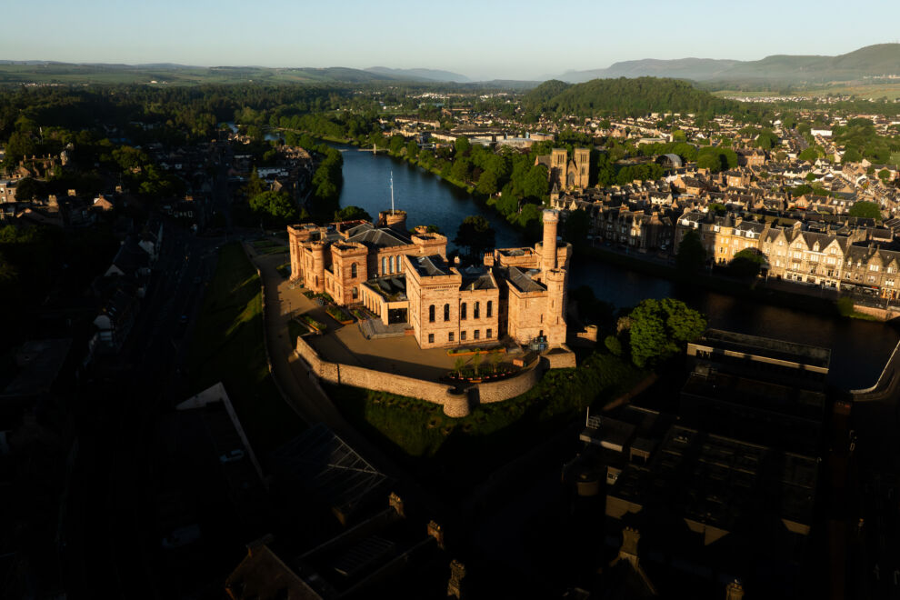 Inverness Castle aerial view at sunrise.

Photo: Paul Campbell



©Paul Campbell Photography & Film