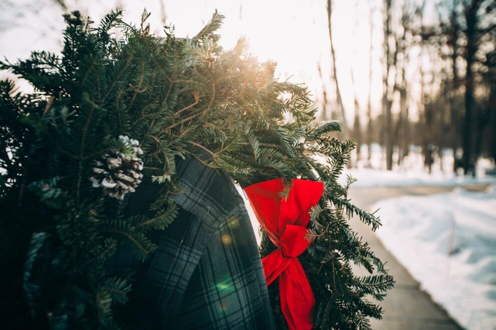 Festive wreath